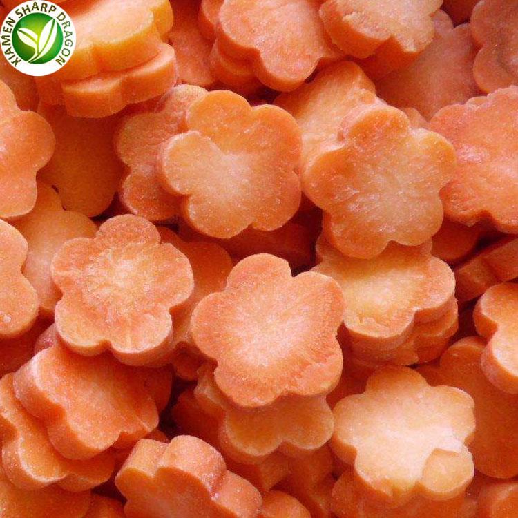 Frozen carrots prepared for cooking, foodservice menus and frozen vegetable sourcing