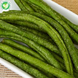 لوبیا سبز سرخ شده با خلاء